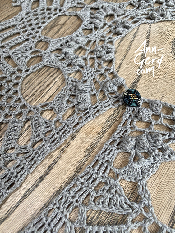 Fridas Crochet Lace Collar - Crochet Diagram