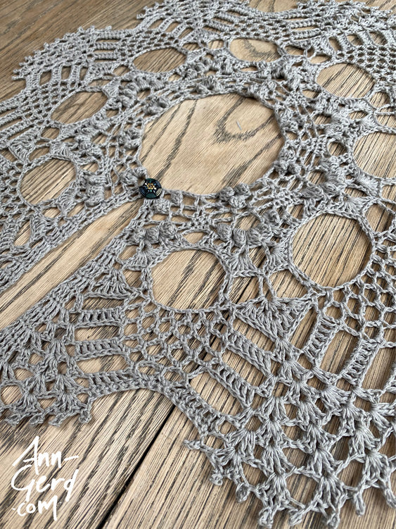 Fridas Crochet Lace Collar - Crochet Diagram