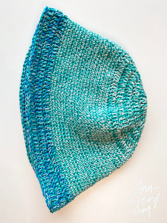 Crochet Hat No 2 - Hækle diagram (danish only)