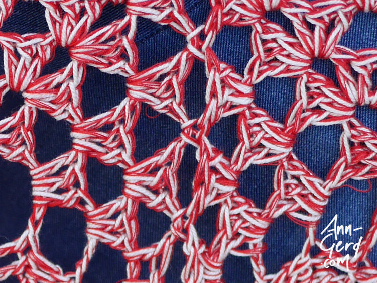 Anettes Kimono Cut - Crochet Diagram